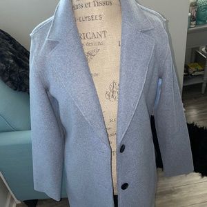 ONLY Tailored Coat in Blue